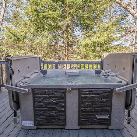 Wooded Bliss Hot Tub Single Level Cabin With No Steps Rocking Chairs And Wooded Views 鸽子谷 外观 照片